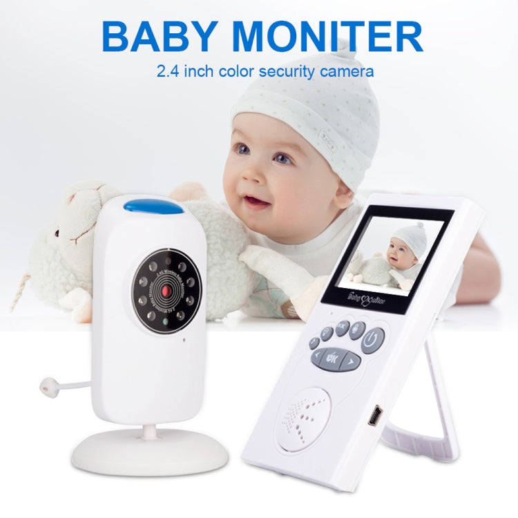 WLSES GB101 2.4 inch Wireless Surveillance Camera Baby Monitor, EU Plug - Baby Monitor by buy2fix | Online Shopping UK | buy2fix
