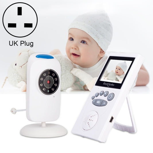 WLSES GB101 2.4 inch Wireless Surveillance Camera Baby Monitor, UK Plug - Baby Monitor by buy2fix | Online Shopping UK | buy2fix