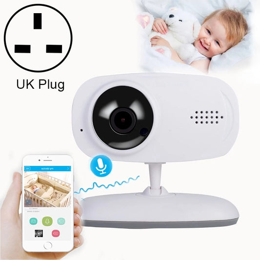 WLSES GC60 720P Wireless Surveillance Camera Baby Monitor, UK Plug - Baby Monitor by buy2fix | Online Shopping UK | buy2fix