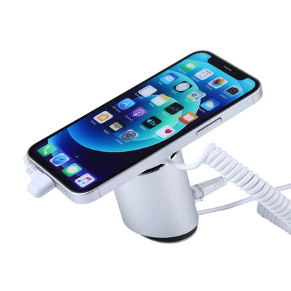 Aluminum Shell Cylindrical Display Stand Digital Magnetic Security System Burglar Alarm / Anti-theft Alarm Display Holder for iPhone & iPod & iPad with 8 Pin Port - Security Display Holders by buy2fix | Online Shopping UK | buy2fix