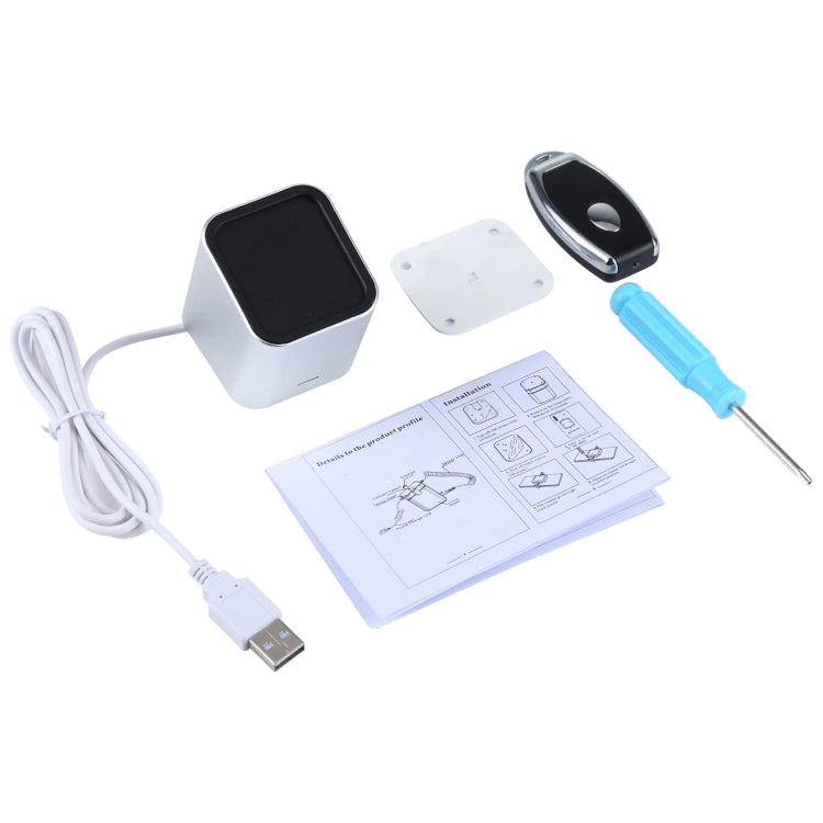 Aluminum Shell Square-column Anti-theft Alarm Stand Security System Burglar Alarm / Anti-theft Alarm Display Holder for Samsung / Huawei / Xiaomi / OPPO / vivo / LG with Micro-USB Port - Security Display Holders by buy2fix | Online Shopping UK | buy2fix