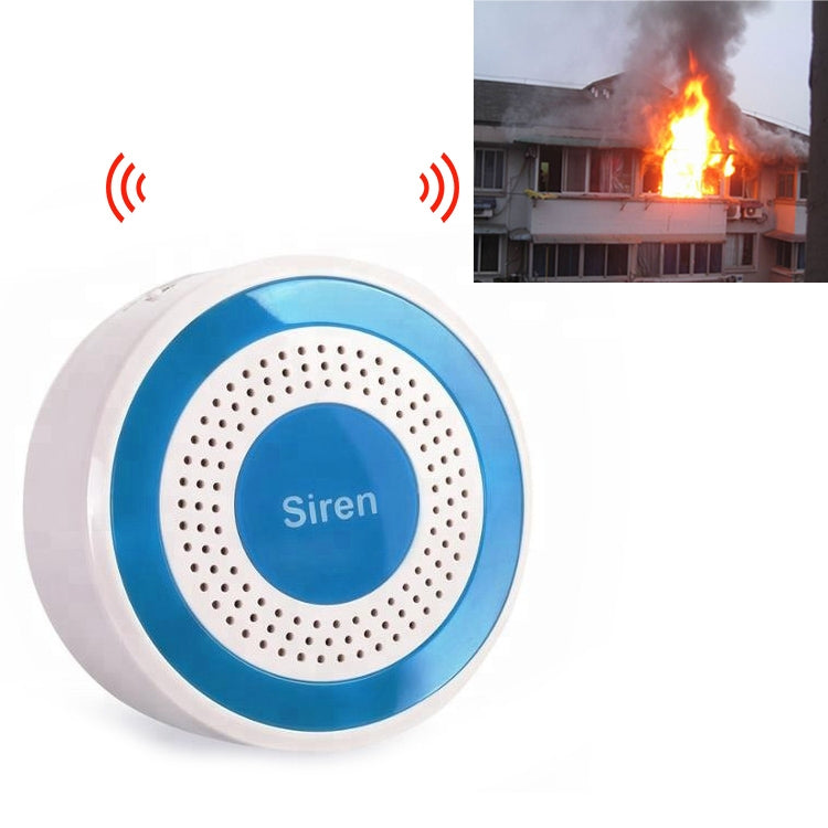 PE-519R Wireless Indoor Alarm Siren with Strobe - Alarm System by buy2fix | Online Shopping UK | buy2fix