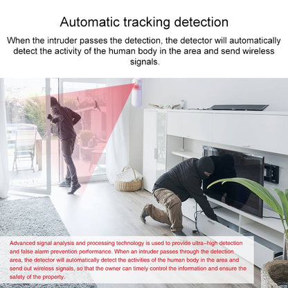 PA-92R Intelligent Wireless PIR Detector - Infrared Detector by buy2fix | Online Shopping UK | buy2fix