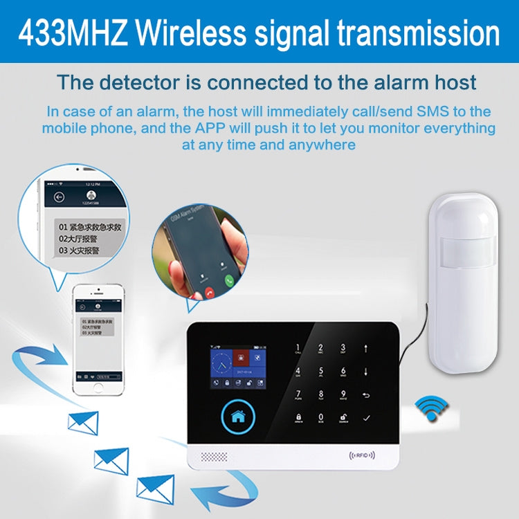 PA-92R Intelligent Wireless PIR Detector - Infrared Detector by buy2fix | Online Shopping UK | buy2fix