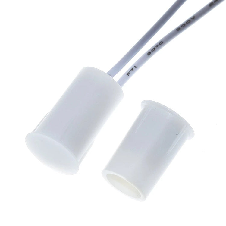 10 PCS Embedded NC Model Door Magnetic Sensor Switch - Door Window Alarm by buy2fix | Online Shopping UK | buy2fix
