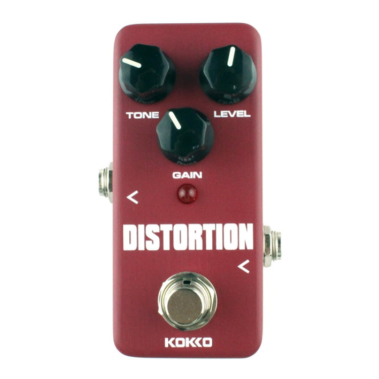 KOKKO FDS2 Mini Electric Guitar Monoblock Distortion Effects Pedal(Wine Red) - Guitar Tuner Accessories by KOKKO | Online Shopping UK | buy2fix