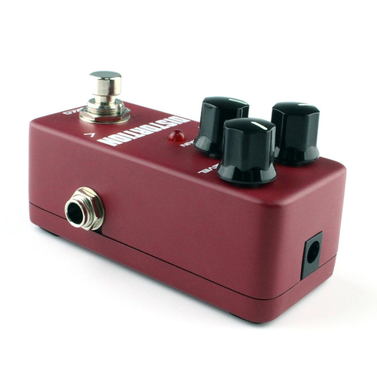 KOKKO FDS2 Mini Electric Guitar Monoblock Distortion Effects Pedal(Wine Red) - Guitar Tuner Accessories by KOKKO | Online Shopping UK | buy2fix