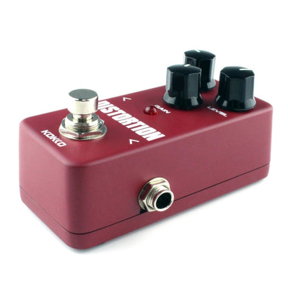 KOKKO FDS2 Mini Electric Guitar Monoblock Distortion Effects Pedal(Wine Red) - Guitar Tuner Accessories by KOKKO | Online Shopping UK | buy2fix