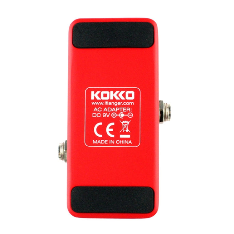 KOKKO FOD5 Mini Electric Guitar Overload Monoblock Effects Pedal(Red) - Guitar Tuner Accessories by KOKKO | Online Shopping UK | buy2fix