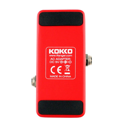 KOKKO FOD5 Mini Electric Guitar Overload Monoblock Effects Pedal(Red) - Guitar Tuner Accessories by KOKKO | Online Shopping UK | buy2fix
