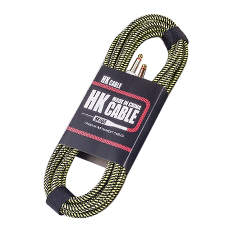 Wooden Guitar Bass Connection Cable Noise Reduction Audio Cable, Cable Length: 5m, Random Color Delivery - Microphone Audio Cable & Connector by buy2fix | Online Shopping UK | buy2fix
