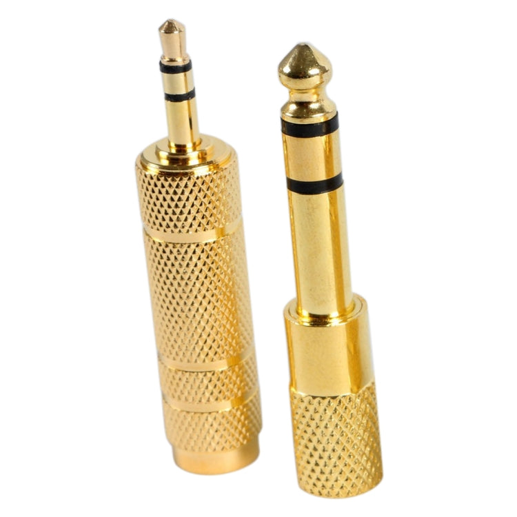 2 in 1 6.35mm to 3.5mm Stereo Audio Adapter Set by buy2fix