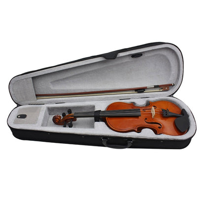 4/4 Full Size Acoustic Violin Handmade Solid Wood Violin by buy2fix
