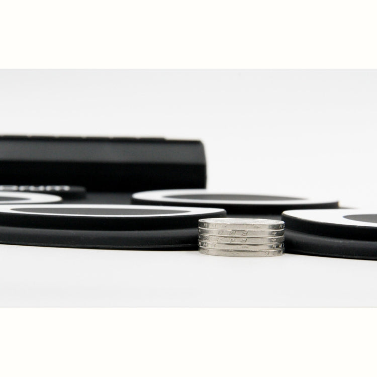 Portable Silicone Hand Roll USB Electronic Drum(Black) - Percussion Accessories by buy2fix | Online Shopping UK | buy2fix