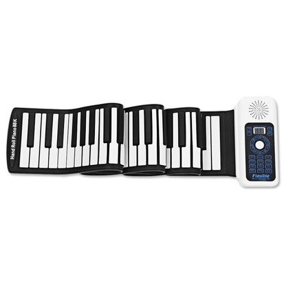 88 Key Thickened Version Learner Hand Roll Electronic Piano by buy2fix