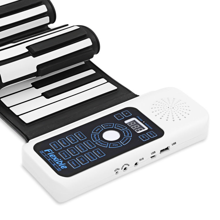 88 Key Thickened Version Learner Hand Roll Electronic Piano by buy2fix