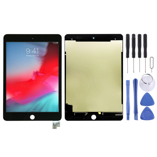 LCD-Bildschirm und Digitizer-Vollmontage für iPad Mini (2019) 7,9 Zoll A2124 A2126 A2133 (Schwarz)