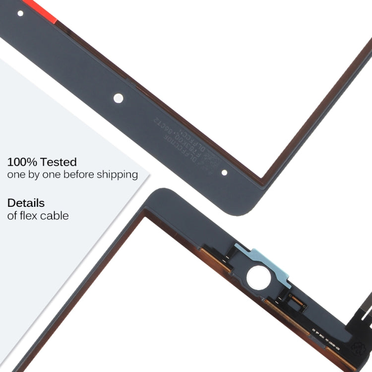 Touch Panel for iPad Mini 5 (2019) / A2124 / A2126 / A2133 (Black) by buy2fix