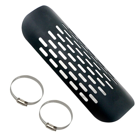 MB-EX014-S Motorcycle Modification Accessories Iron 75mm Exhaust Pipe Heat Shield for Kawasaki - Others by buy2fix | Online Shopping UK | buy2fix