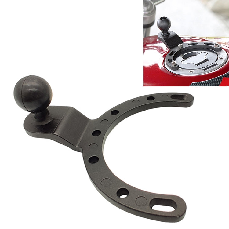 Motorcycle Fuel Tank Cap Mobile Phone Bracket Fixed Accessories Large Horseshoe Ball Head by buy2fix