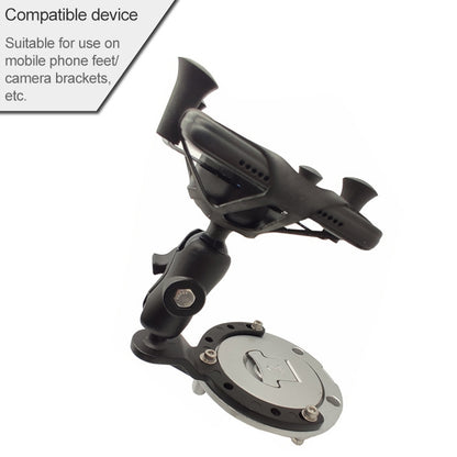 Motorcycle Fuel Tank Cap Mobile Phone Bracket Fixed Accessories Large Horseshoe Ball Head by buy2fix