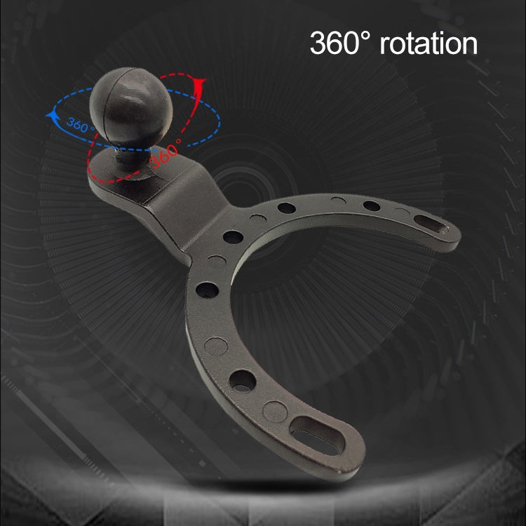 Motorcycle Fuel Tank Cap Mobile Phone Bracket Fixed Accessories Large Horseshoe Ball Head by buy2fix