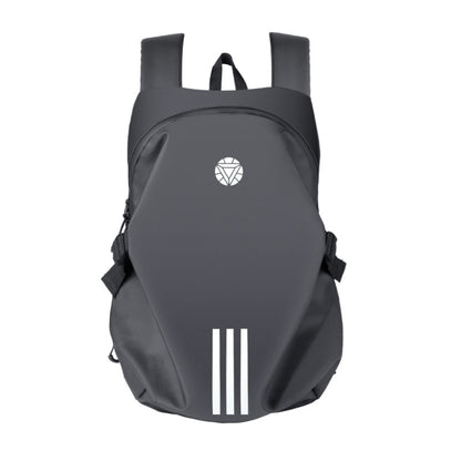 Motorcycle Rainproof Shoulders Helmet Soft Riding Backpack (Black) - Bags & Luggages by buy2fix | Online Shopping UK | buy2fix