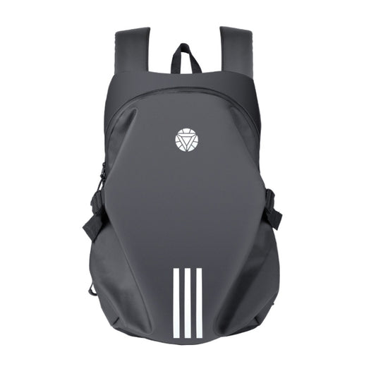 Motorcycle Rainproof Shoulders Helmet Soft Riding Backpack (Black) - Bags & Luggages by buy2fix | Online Shopping UK | buy2fix