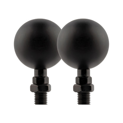 1 Pair KC801 12V Modified Universal Motorcycle LED Turn Signal (Black) - Turn Signal by buy2fix | Online Shopping UK | buy2fix