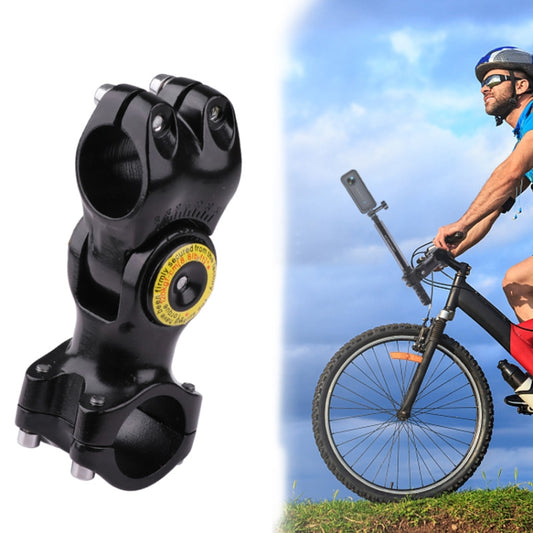 Motorcycle Bicycle Handlebar Fixture Mount Camera Bracket Adapter (Black) - Holder by buy2fix | Online Shopping UK | buy2fix
