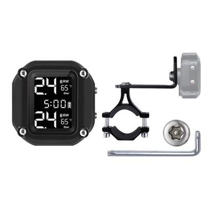 M4 Anti-vibration Motorcycles Tire Pressure Monitor with Anti-theft Screw Holder by buy2fix