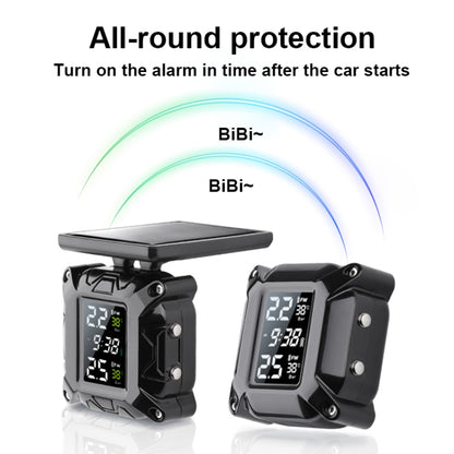 M4 Anti-vibration Motorcycles Tire Pressure Monitor with Anti-theft Screw Holder by buy2fix