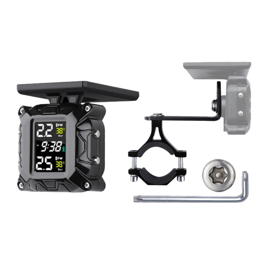 M9 Anti-vibration Motorcycle Solar Wireless Tire Pressure Monitor Tire Pressure by buy2fix