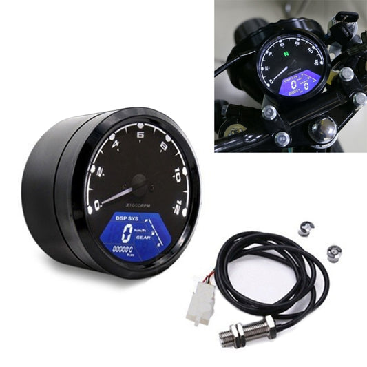 Universal Motorcycle Retro Modified Instrument Odometer LCD Instrument Assembly - Others by buy2fix | Online Shopping UK | buy2fix