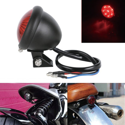 Speedpark 12V Motorcycle Modified Tail Light Brake Light for Harley(Silver+Red) - Signal Lights by Speedpark | Online Shopping UK | buy2fix