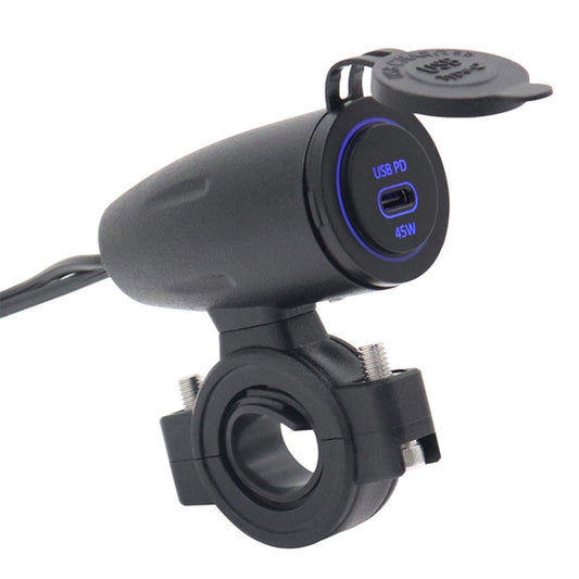 C5931-Z Motorcycle 45W PD Fast Charge + QC3.0 Dual Interface Charger - Battery Charger by buy2fix | Online Shopping UK | buy2fix