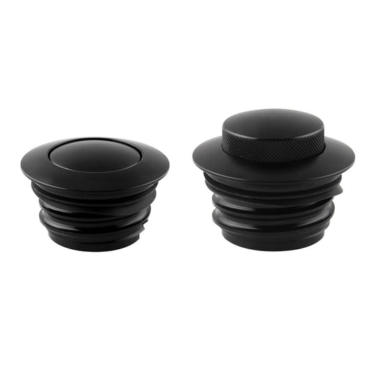 Motorcycle Flush Pop-up Gas Cap with O-ring for Harley Davidson (Black) - Replacement Parts by buy2fix | Online Shopping UK | buy2fix