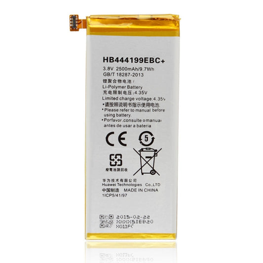2500mAh Li-Polymer Battery HB444199EBC for Huawei Honor 4C / C8818 / CHM-UL00 / CHM-TL00H / CHM-CL00 by buy2fix
