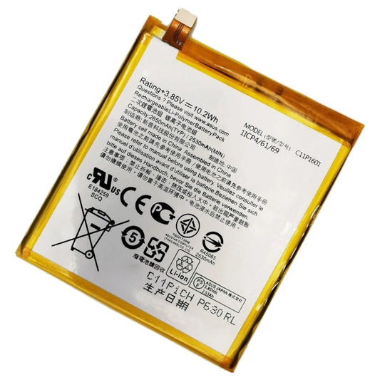 Original 2650mAh C11P1601 Li-Polymer Battery for ASUS Zenfone 3 ZE520KL by buy2fix
