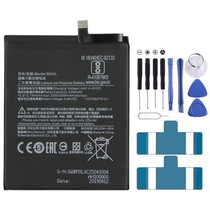 BM3L 3200mAh for Xiaomi Mi 9 Li-Polymer Battery - For Xiaomi by buy2fix | Online Shopping UK | buy2fix