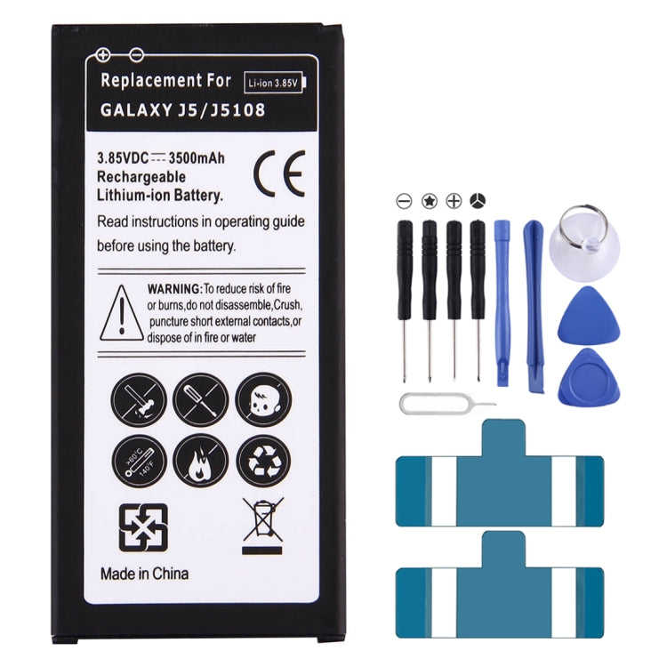 For Galaxy J5 (2016) / J510 3500mAh Rechargeable Li-ion Battery by buy2fix