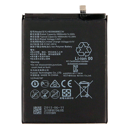 HB396689ECW Li-ion Polymer Battery for Huawei Mate 9 / Mate 9 Pro / Honor 8C / Y9 (2018) - For Huawei by buy2fix | Online Shopping UK | buy2fix