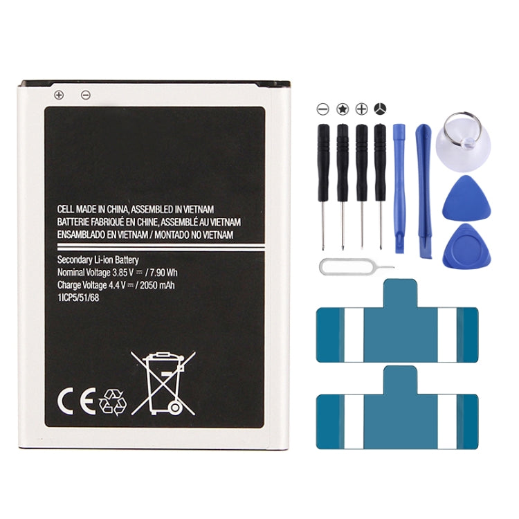 2050mAh Rechargeable Li-ion Battery EB-BJ120CBU for Galaxy J1 (2016) / J120F / J120A / J120H / J120M / J120M / J120T by buy2fix