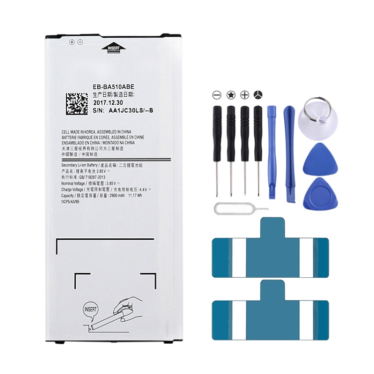 2900mAh Rechargeable Li-ion Battery for Galaxy A5 (2016), A510F, A510F/DS, A510FD, A510M, A510M/DS, A510Y by buy2fix