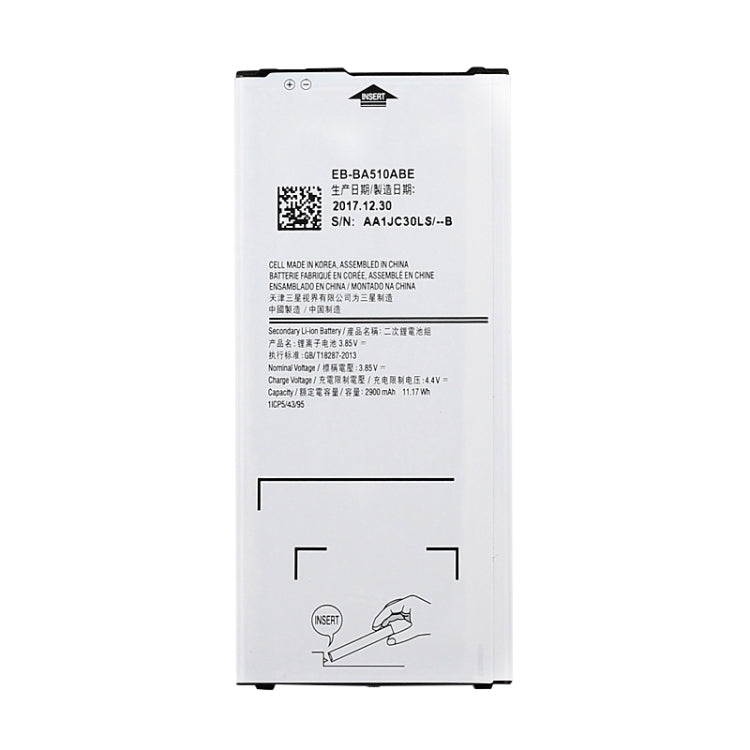 2900mAh Rechargeable Li-ion Battery for Galaxy A5 (2016), A510F, A510F/DS, A510FD, A510M, A510M/DS, A510Y by buy2fix