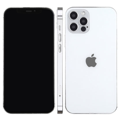 For iPhone 12 Pro Max Black Screen Non-Working Fake Dummy Display Model(Silver) - For iPhone & iPad by buy2fix | Online Shopping UK | buy2fix