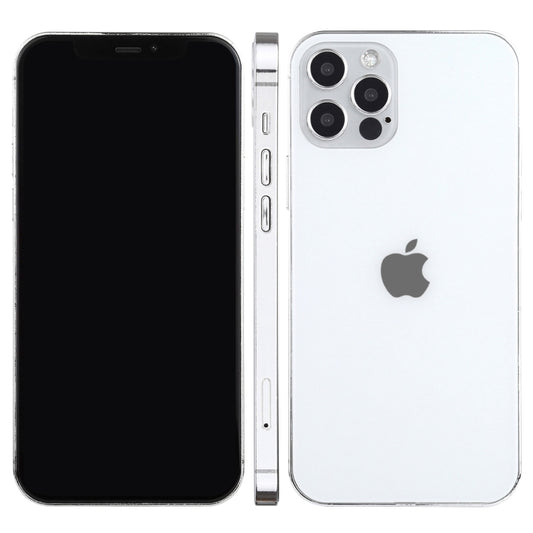 For iPhone 12 Pro Max Black Screen Non-Working Fake Dummy Display Model(Silver) - For iPhone & iPad by buy2fix | Online Shopping UK | buy2fix