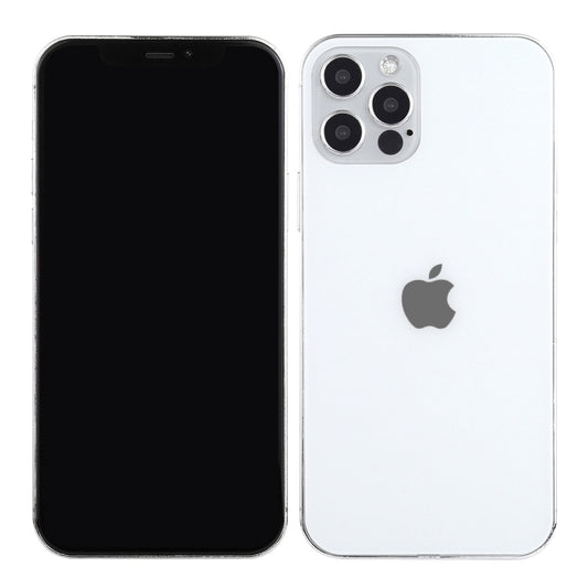 For iPhone 12 Pro Max Black Screen Non-Working Fake Dummy Display Model(Silver) - For iPhone & iPad by buy2fix | Online Shopping UK | buy2fix