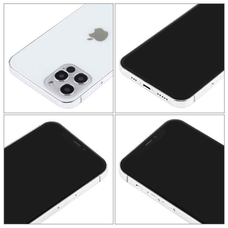 For iPhone 12 Pro Max Black Screen Non-Working Fake Dummy Display Model(Silver) - For iPhone & iPad by buy2fix | Online Shopping UK | buy2fix
