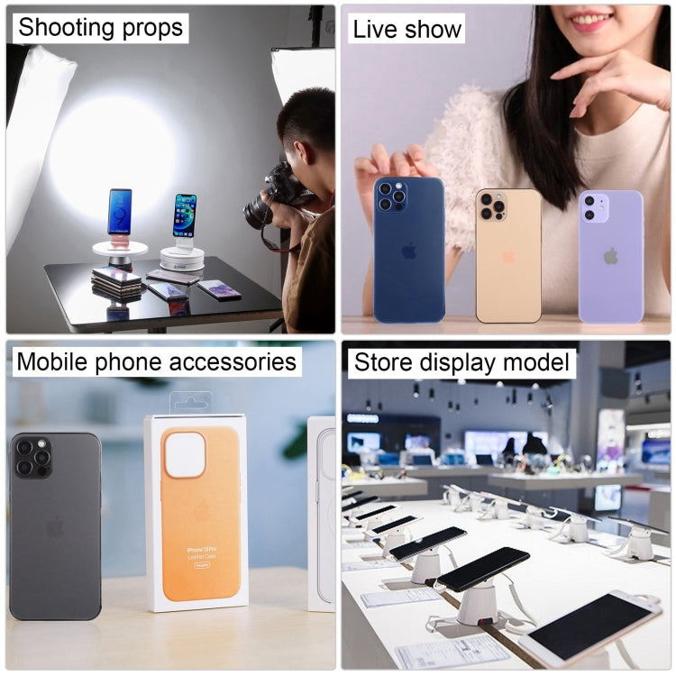 For iPhone 12 Pro Max Black Screen Non-Working Fake Dummy Display Model(Silver) - For iPhone & iPad by buy2fix | Online Shopping UK | buy2fix